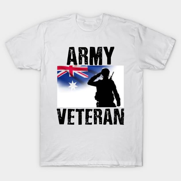 australian veterans air force T-Shirt by Vortex.Merch